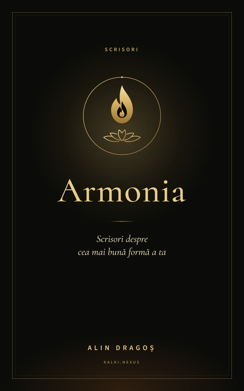 Coperta cărții „Armonia”, de Alin Dragoș
